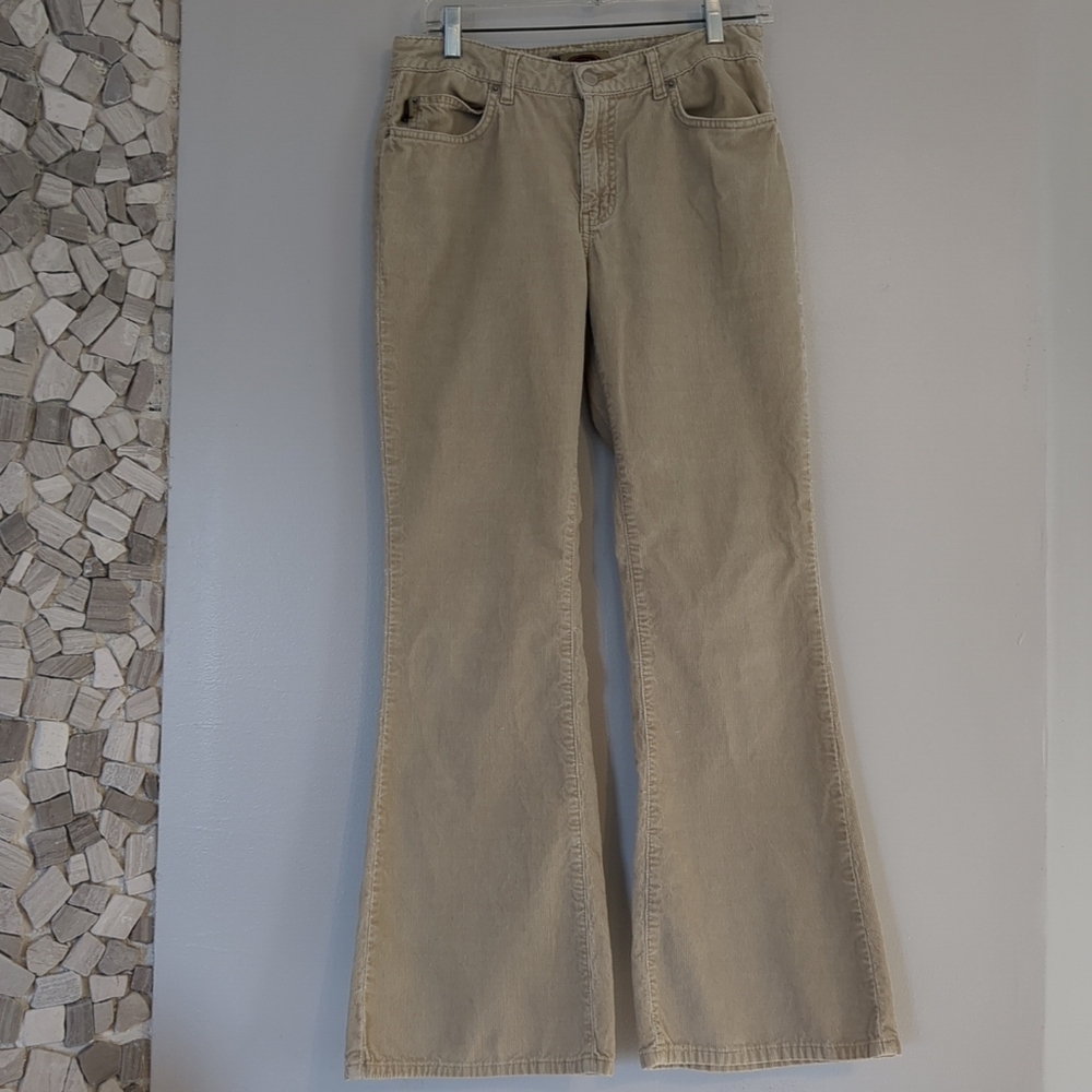 Bongo Cords Women's Size 9 Beige Y2K Hipster Gorpcore Cotton